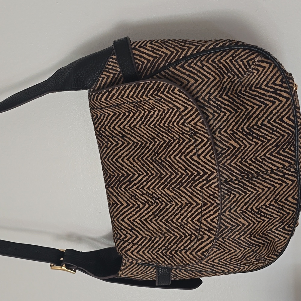 NWOT Aimee Kestenberg Brown Shoulder Bag - Picture 2 of 13